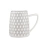Чашка Ardesto Lamberto, 360мл, порцеляна, біло-сірий (AR3049)