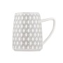 Чашка Ardesto Lamberto, 360мл, порцеляна, біло-сірий (AR3049)