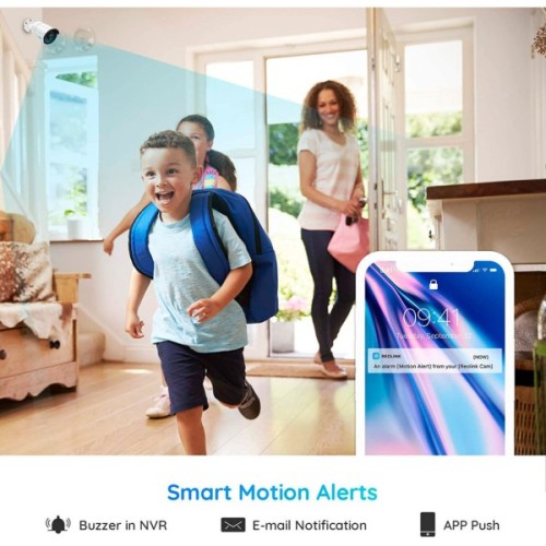 Реєстратор для відеоспостереження Reolink NVS8 без HDD (RLN8-410 без HDD)