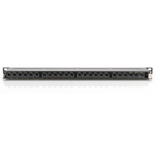 Патч-панель 19" 24xRJ-45 STP cat.6A, 0.5U Digitus (DN-91624S-SL-EA)
