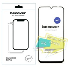 Скло захисне BeCover Realme Note 60/60X 10D Black (713169)