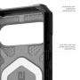 Чохол до мобільного телефона UAG Pathfinder Clear MagSafe Google Pixel 10 Pro XL Ash (614470113140)