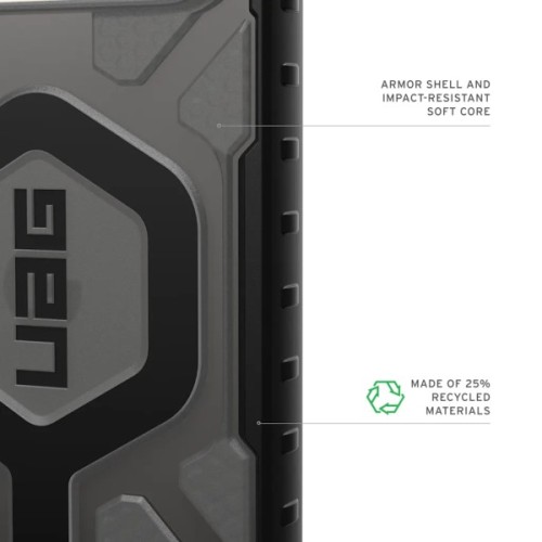 Чохол до мобільного телефона UAG Pathfinder Clear MagSafe Google Pixel 10 Pro XL Ash (614470113140)