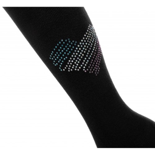 Колготки дитячі BNM з серцем з страз (M0C0302-2032-13G-black)