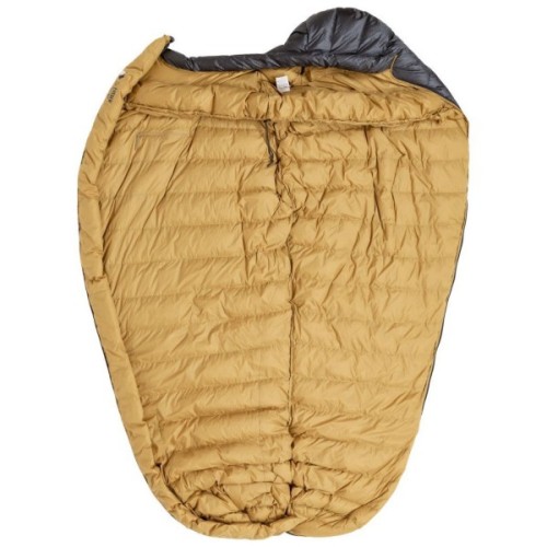 Спальний мішок Turbat Nox пуховий 400 grey/cheddar orange 195 см (012.005.0393)