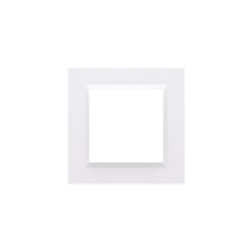 Рамка Simon 1x, біла (CR1/11)