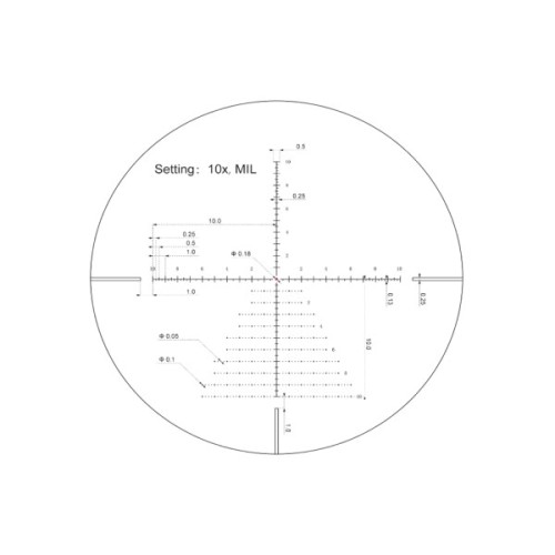Оптичний приціл Vector Optics Veyron Plus 10x30 (30 мм) SFP illum. MPR-V10 (SCOM-46)