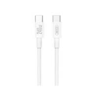Дата кабель USB-C to USB-C 1.0m 240W white XO (XO-CB-240CC-WH)