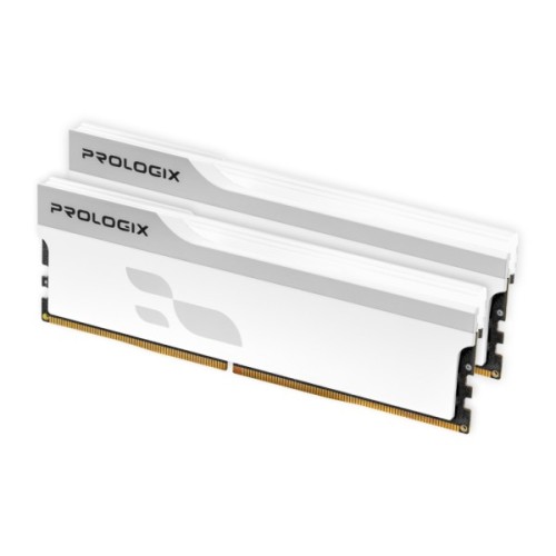 Модуль пам'яті для комп'ютера DDR4 16GB (2x8GB) 3600 MHz Onyx White Prologix (PRO16GB3600YW4K)
