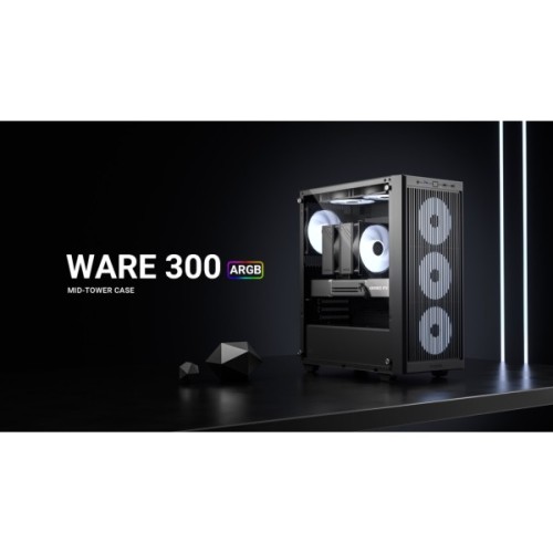 Корпус для ПК ID-Cooling WARE 300 ARGB