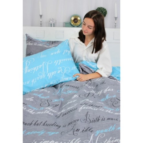 Постільна білизна MirSon Бязь Premium 17-0003 Tulio 160х220 (2200001476356)