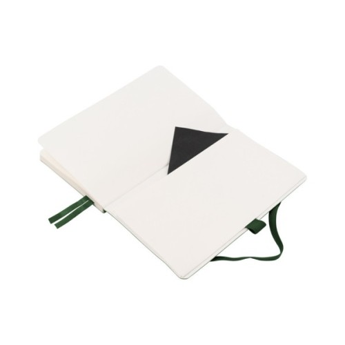 Блокнот Axent Partner Soft Skin 125x195 мм 96 аркушів у клітинка Зелений (8616-23-A)