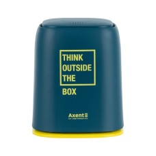 Кошик для паперів Axent Настільний контейнер для сміття, прямокутний, синій індіго (2133-47-A)