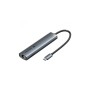 Концентратор Vention USB-C 6-in-1 HDMI + 2xUSB 3.0 + RJ45 + PD 100W (TGNHB)