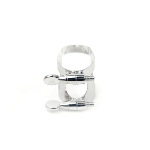 Лігатура для саксофонів D'Addario Rico Ligature & Cap For Soprano Sax Nickel-Plated (RSS1N)