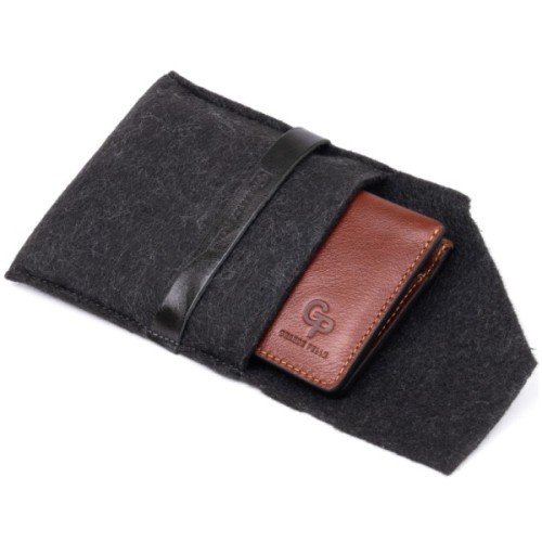 Портмоне Grande Pelle У гладкій шкірі Коричневе (11308)