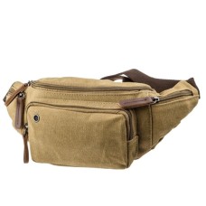 Сумка Vintage Поясна текстильна Хакі (20175)