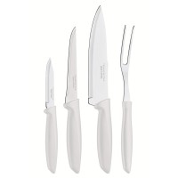 Набір ножів Tramontina Plenus Light Grey 4 шт (23498/331)