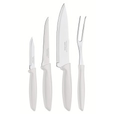 Набір ножів Tramontina Plenus Light Grey 4 шт (23498/331)