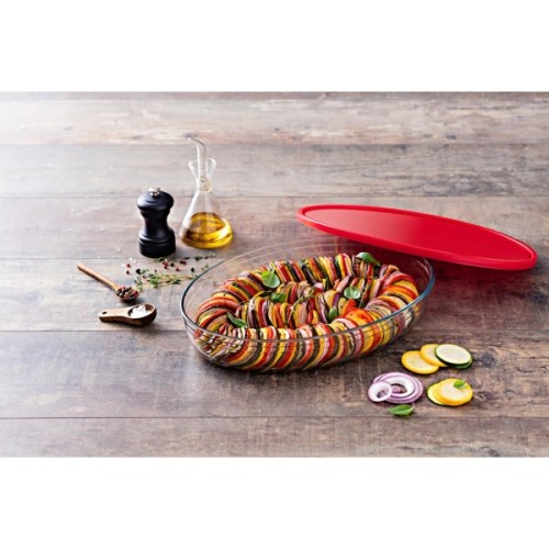 Форма для випікання O Cuisine з кришкою овальна 35 х 24 х 6 см 3 л (346PC05/7645)