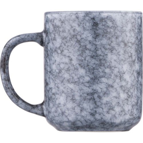 Чашка Ardesto Loreto, 390мл, порцеляна, сірий (AR1039LG)