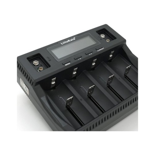 Зарядний пристрій для акумуляторів Liitokala 4 Slots+2, Ni-MH/Ni-CdAA,AAA,C, +Крона, Li-ion/IMR32650,21700,18650 (Lii-D4XL)