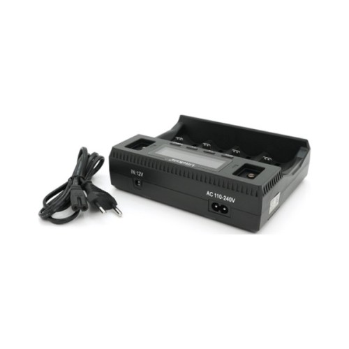 Зарядний пристрій для акумуляторів Liitokala 4 Slots+2, Ni-MH/Ni-CdAA,AAA,C, +Крона, Li-ion/IMR32650,21700,18650 (Lii-D4XL)