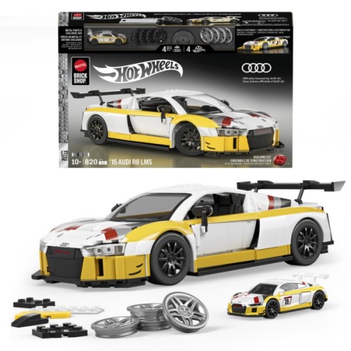 Конструктор Mattel Brick Shop Elite Audi R8 LMS (JFT18)