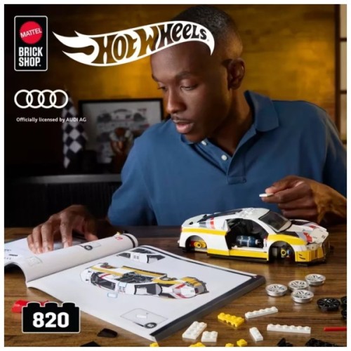 Конструктор Mattel Brick Shop Elite Audi R8 LMS (JFT18)