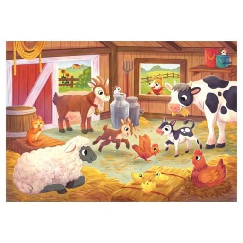 Пазл Clementoni The Farmyard Family 2 по 20 елементів (24818)