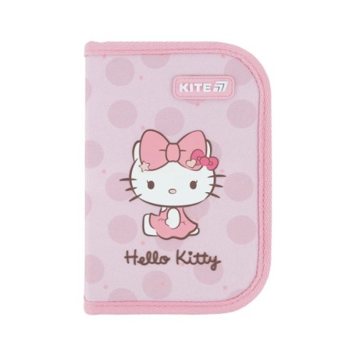 Пенал Kite Hello Kitty 621 HK-1, без наповнення, 1 відділення, 1 відворот (HK26-621-1)