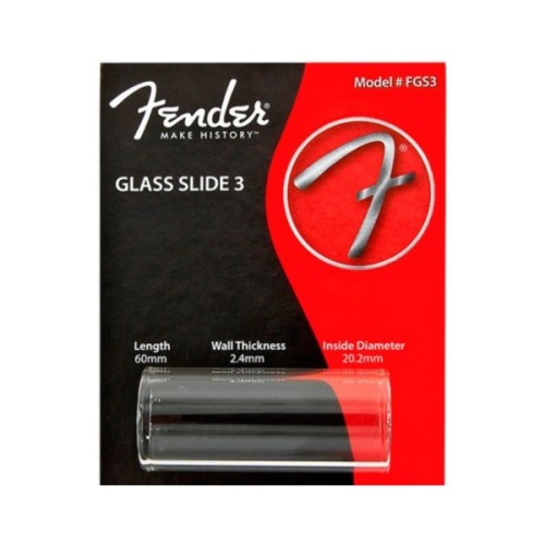 Слайдер для гітари Fender Glass Slide 3 Thick Med FGS3 (208791)