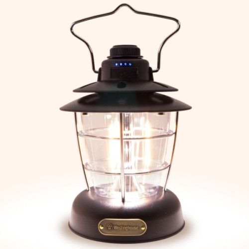 Ліхтар Westinghouse RETRO 6W LED Filament WF241 Type-C з функцією Power Bank Чорний (WF241-CB(Black))