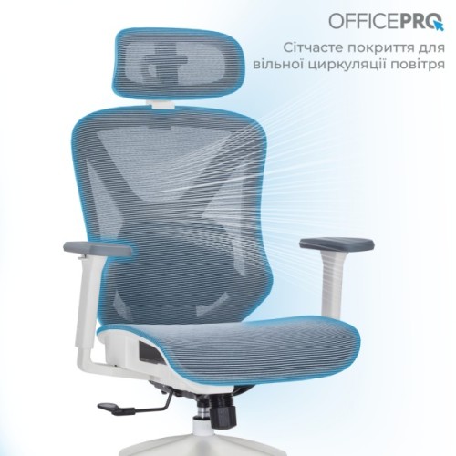 Офісне крісло OfficePro Atlas OC630-W-DG-DG (OC630-W-DG-DG)