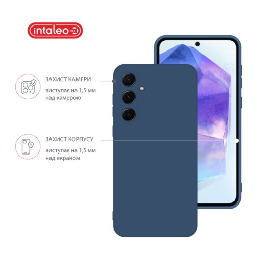Чохол до мобільного телефона Intaleo Silicone Samsung Galaxy A16 Light Blue (1283126599996)