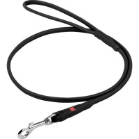 Повідець для собак WAUDOG Soft круглий XS d4 Д 122 см чорний (73461)