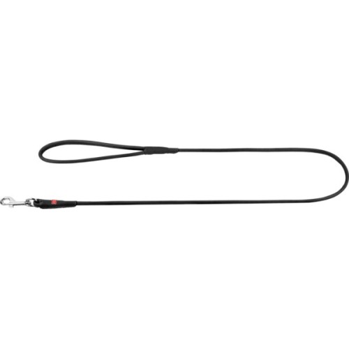 Повідець для собак WAUDOG Soft круглий XS d4 Д 122 см чорний (73461)