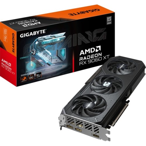 Відеокарта GIGABYTE Radeon RX 9060 XT 16Gb GAMING OC (GV-R9060XTGAMING OC-16GD)
