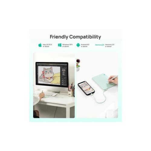 Графічний планшет Parblo Ninos NEO Green (NINOSNEO)