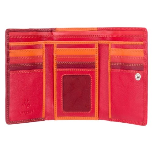 Гаманець Visconti RB43 Bora з RFID Red Multi (RB43 RED M)