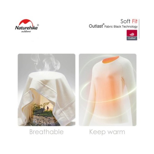 Термокофта Naturehike NH22NY009 чорний XXL (6927595705360)