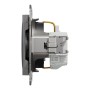 Розетка Schneider Electric ASFORA со штор. антрацит (EPH2900271)