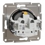Розетка Schneider Electric ASFORA со штор. антрацит (EPH2900271)