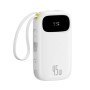 Батарея універсальна Baseus 10000mAh EnerFill FC31 Qpow 3 45W PD/3.0 QC/4.0 White (E0028C01)
