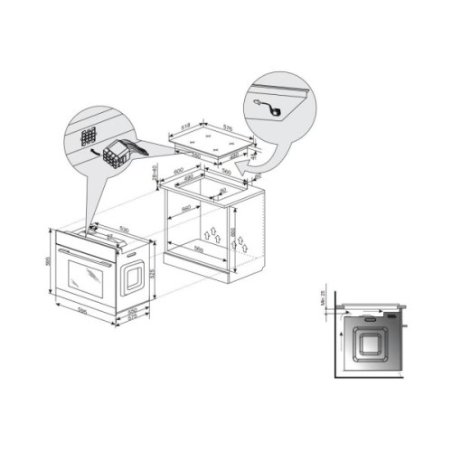 Духова шафа Hansa BOES68463
