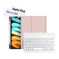 Чохол до планшета BeCover with keyboard Apple iPad Mini 6 2021 Pink (712990)