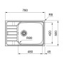 Мийка кухонна Franke Spark SKL 611-78 XL (101.0716.716)