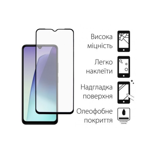 Скло захисне Dengos Full Glue Xiaomi Redmi A4 (black) (TGFG-383)