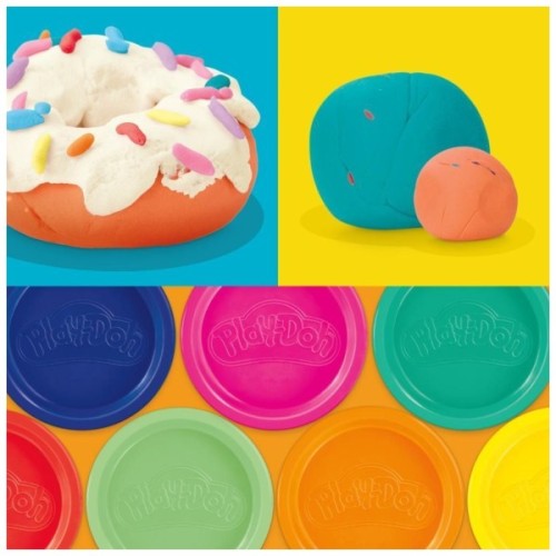 Набір для творчості Hasbro Play-Doh маса для ліплення Райдужні сюрпризи 50 баночок (G1761)