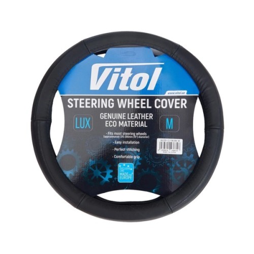 Чохол на руль VITOL M чорн (VLOD-CL106 BK M)